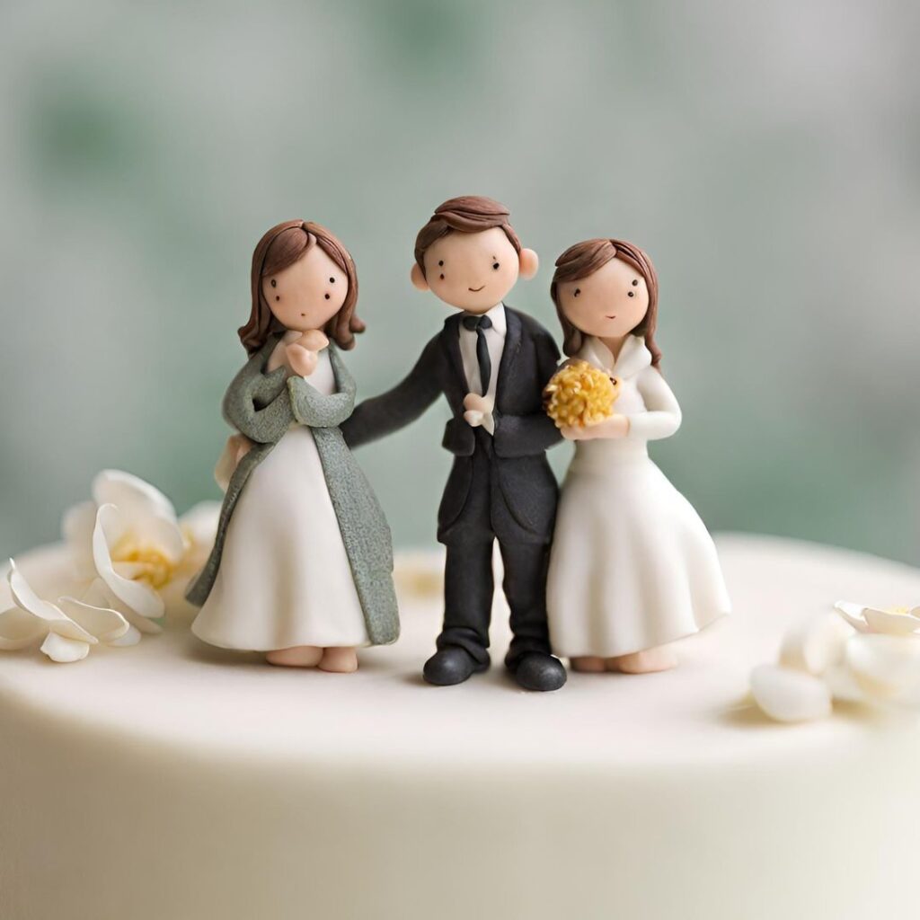 Miniature Custom Cake Toppers