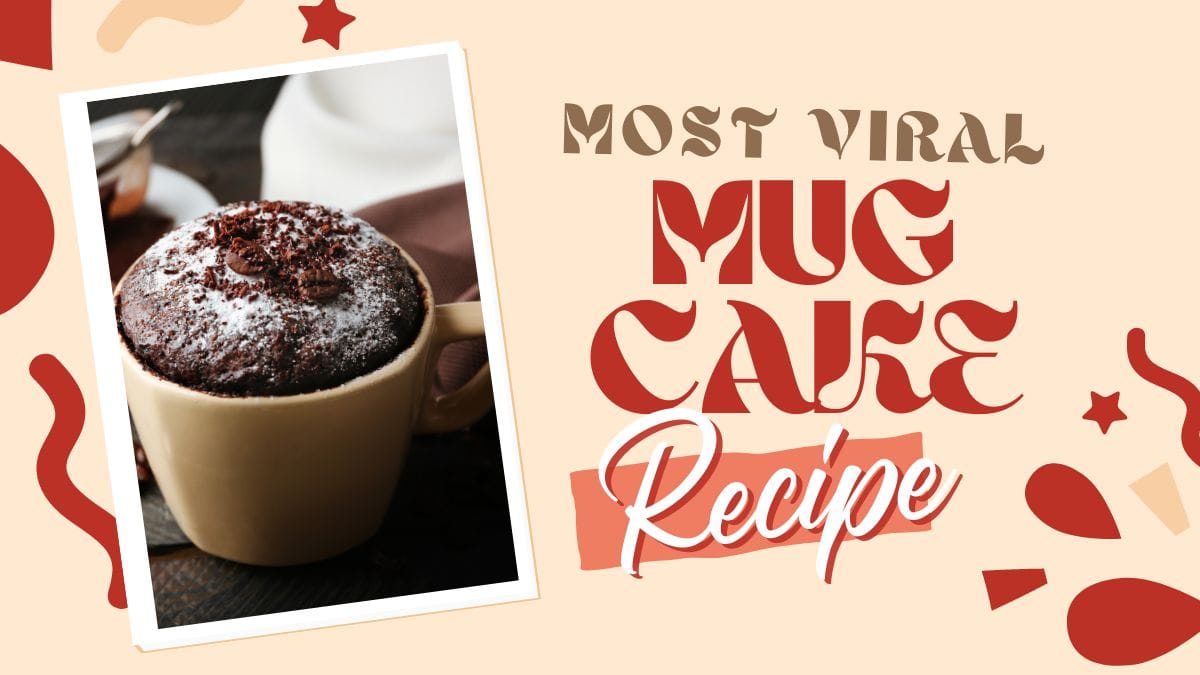 Most Viral Mug Cake Recipe 2024 Irresistibly Delicious!