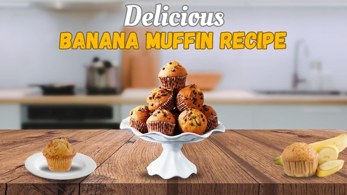 Banana Muffin Recipe