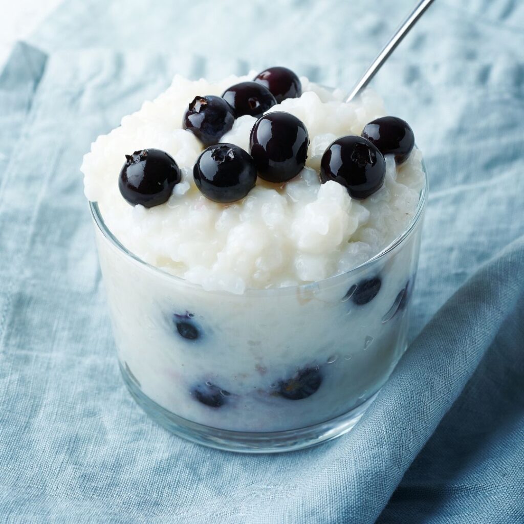 Gluten-Free Coconut Rice Pudding Dessert