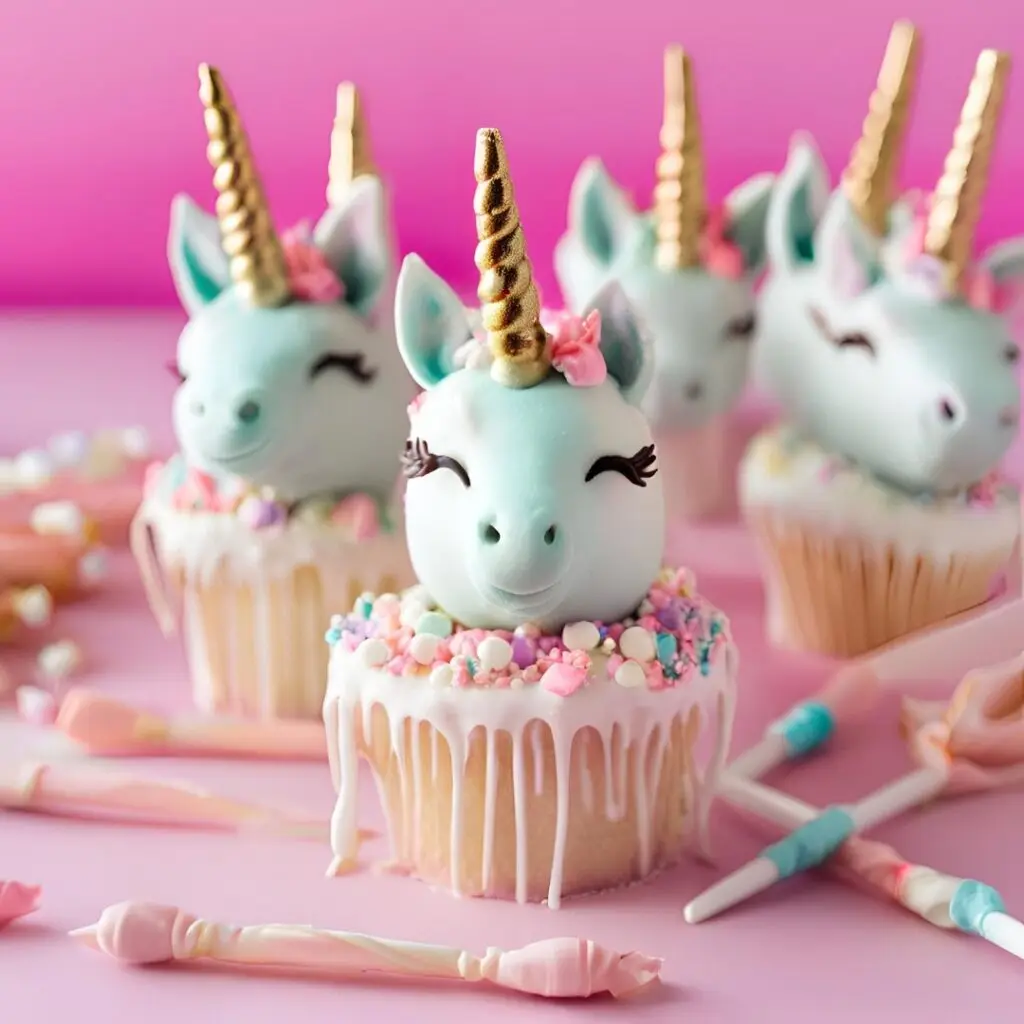 Mini Unicorn Cake Pops Cake Design