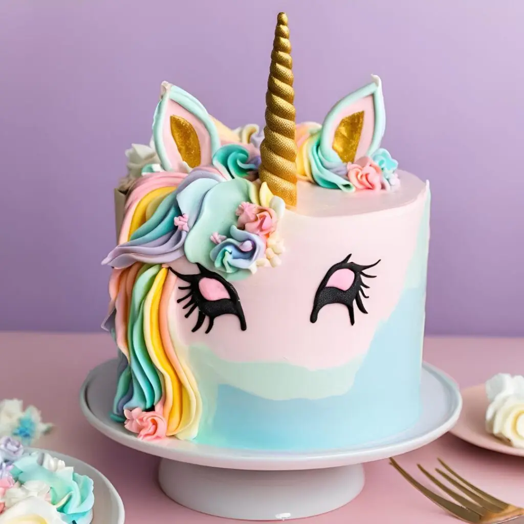 unicorn cake design for girl