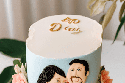 cake design for mom dad anniversary 1