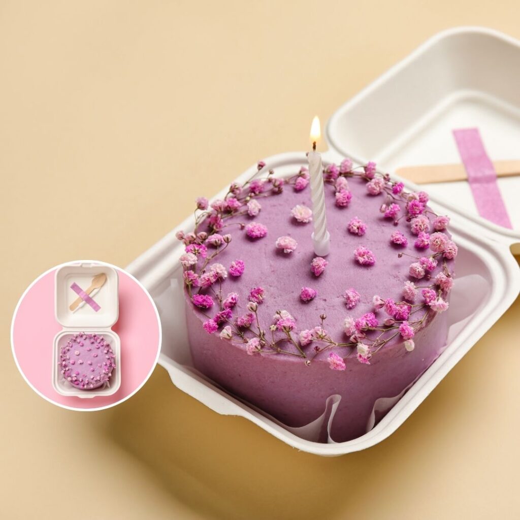 Classic Floral Bento Cake Designs