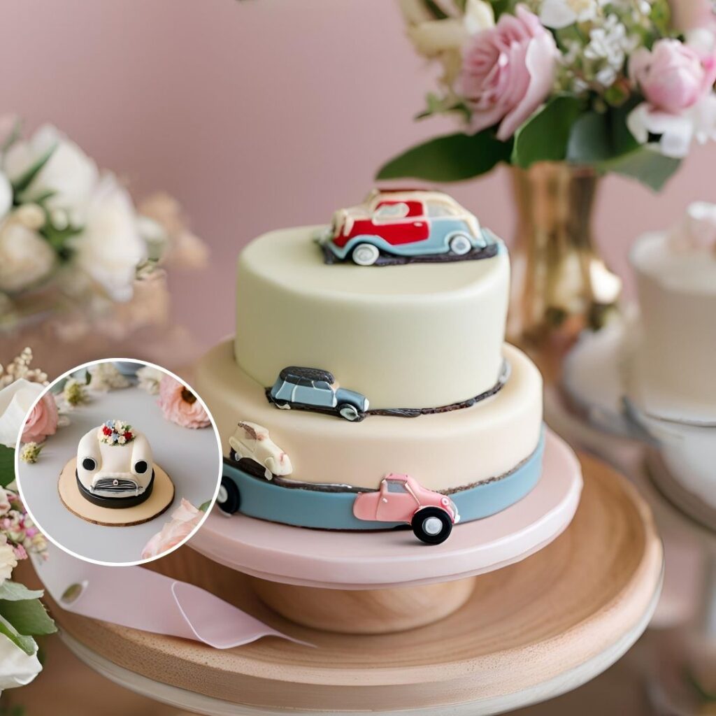 Classic Vintage Mini Cake Design