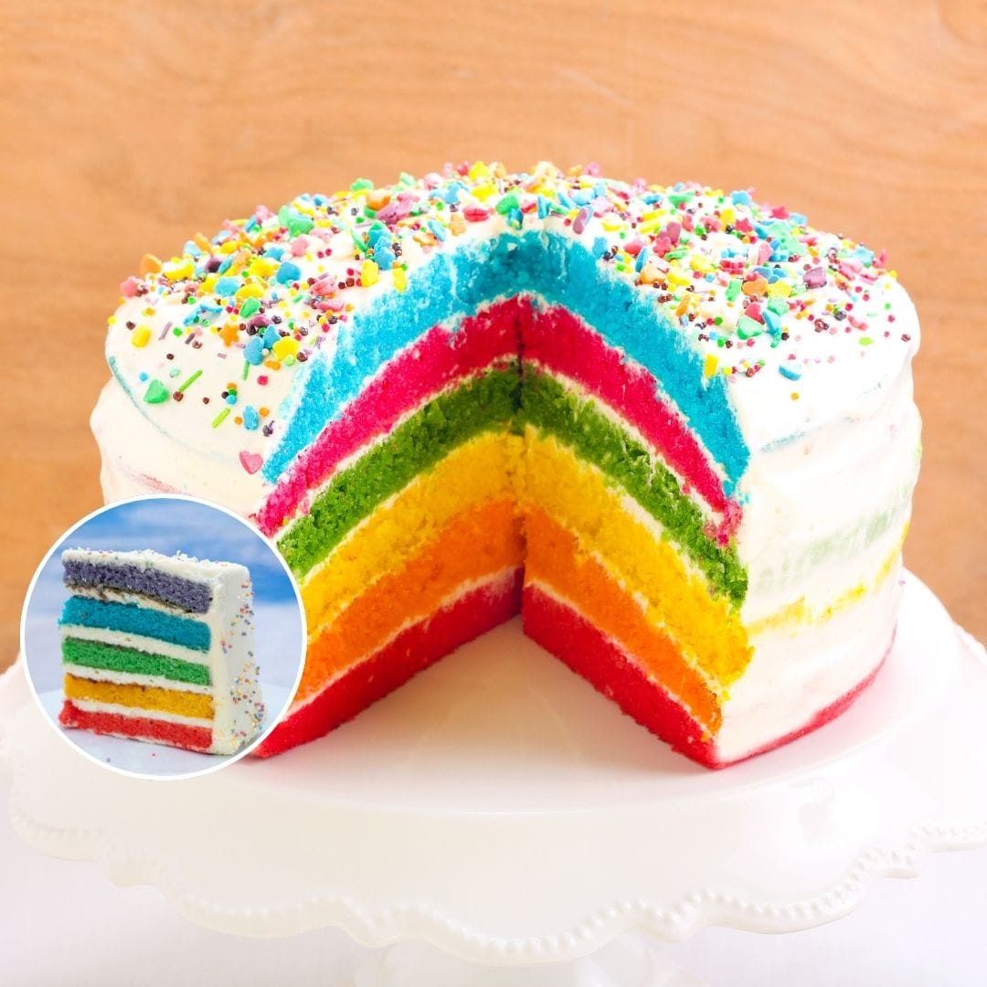 Best 5 Rainbow Cake Design Ideas for Events