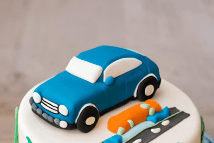 car cake design for boys 1