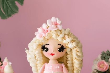 doll cake design 1