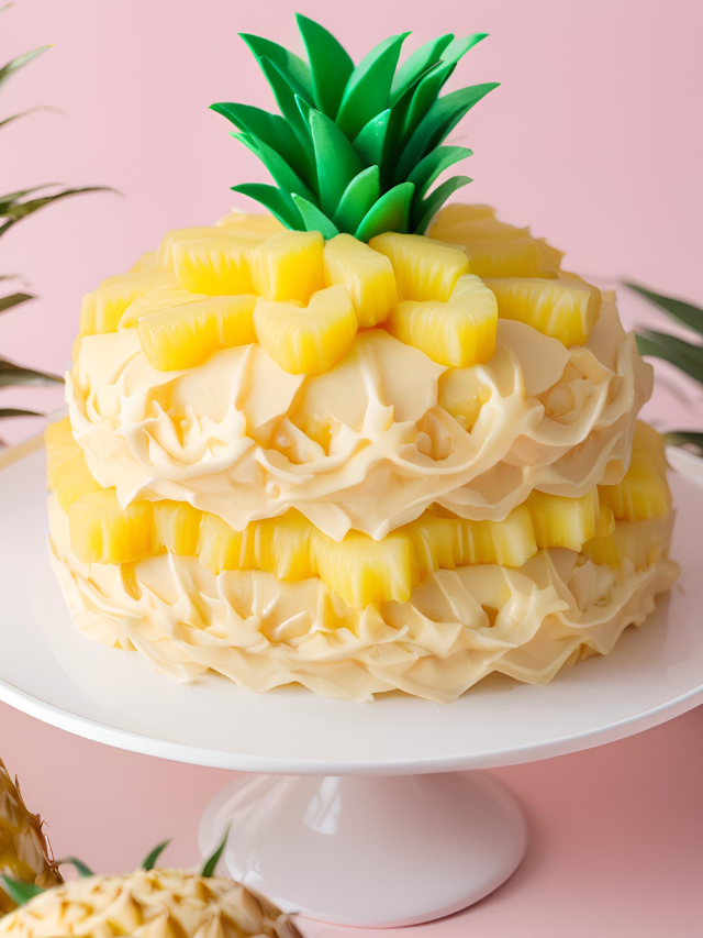 6 Pineapple Cake Design Ideas for Events