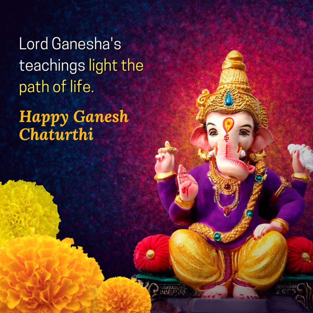 Short Ganesh Chaturthi Quotes, Short Ganesh Chaturthi Quote