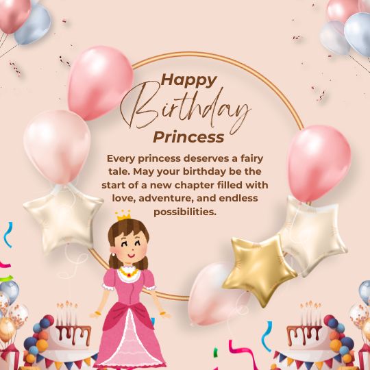 Happy Birthday Princess Quotes, Birthday Princess Quotes