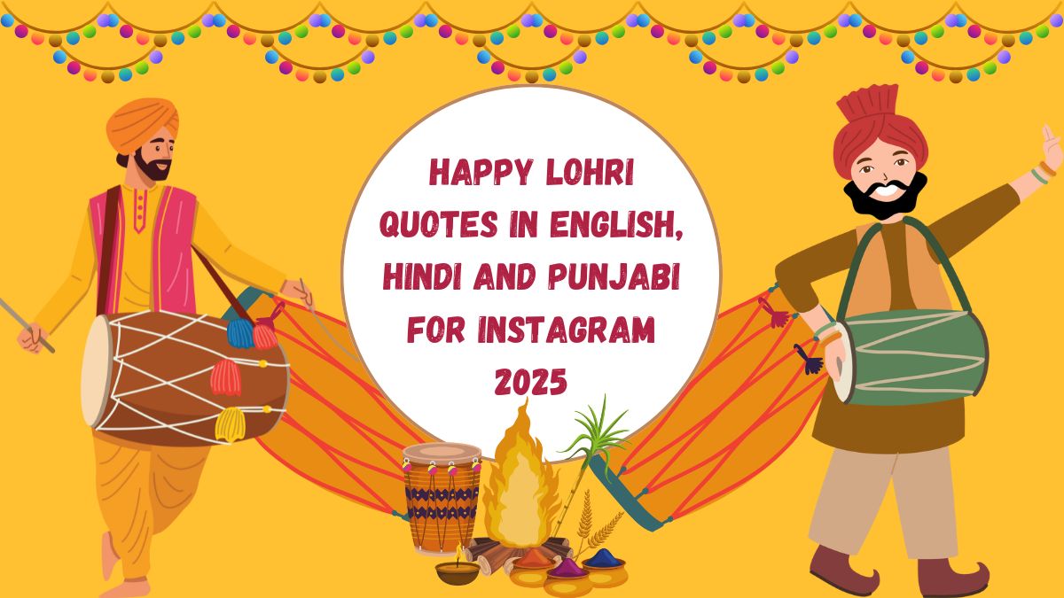 20+ Happy Lohri Quotes in English, Hindi and Punjabi for Instagram 2025