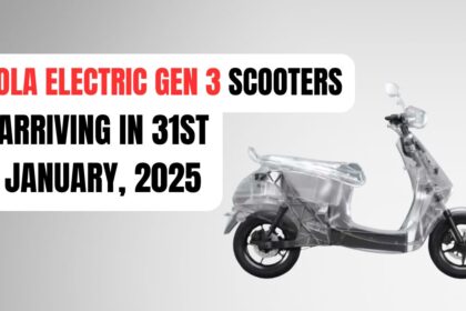 Ola Electric Gen 3: A Revolutionary Leap in Electric Scooters