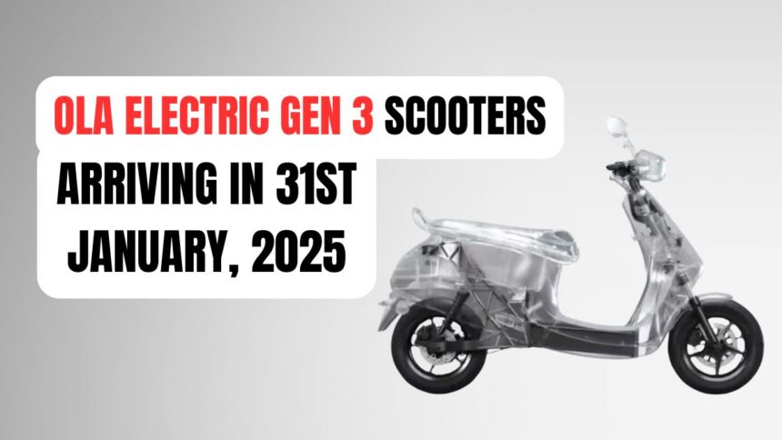 Ola Electric Gen 3: A Revolutionary Leap in Electric Scooters