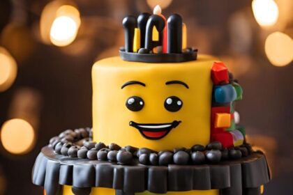 Lego Man Cake