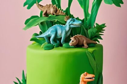 Prehistoric Jungle Cake