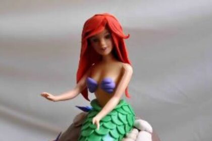 3D Mermaid Cake