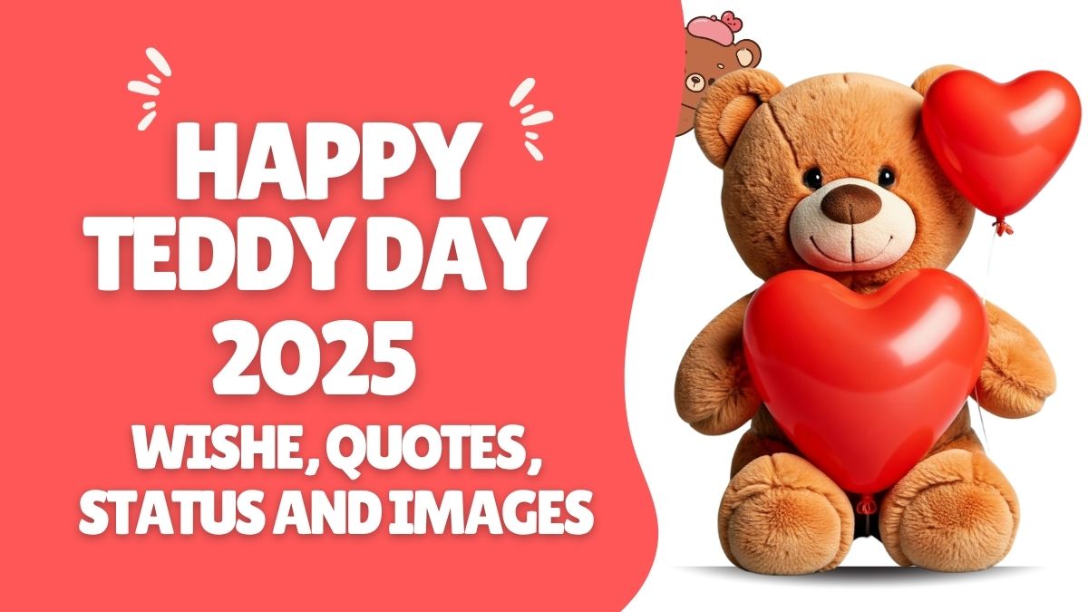 Teddy Day 2025, Teddy Day Wishes, Happy Teddy Day Wishes 2025,