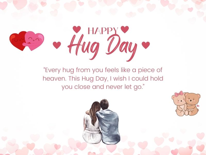 Hug Day Quotes for Girlfriend and wife