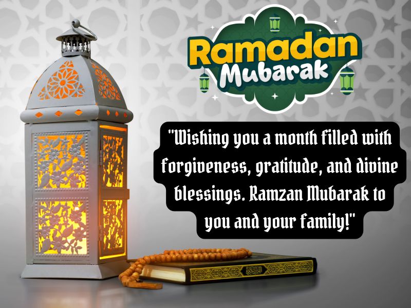 Ramzan Wishes, Ramzan Mubarak Wishes 2025 in English