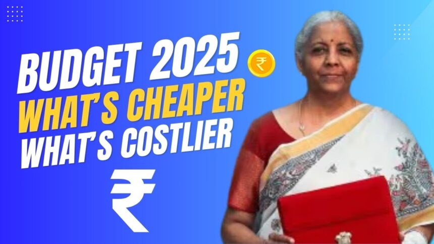 Television, Jewelry, Mobile: What's Cheaper and What's Costlier in Budget 2025