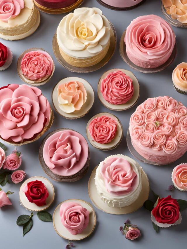 7 Stunning Rose Cake Designs You’ll Fall in Love With!