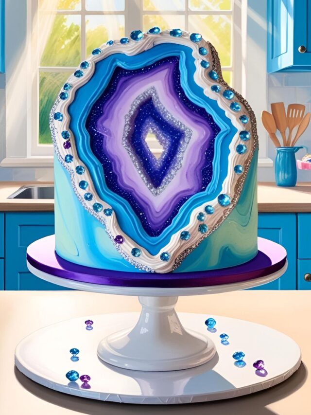 How to Make a Stunning Geode Cake at Home