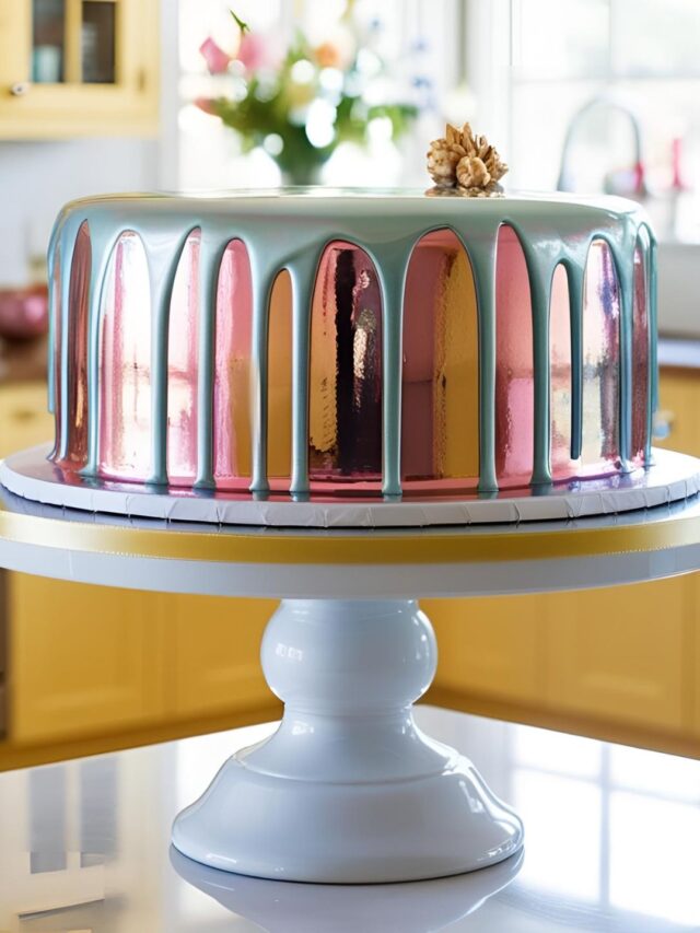 How to Make a Mirror Glaze Cake