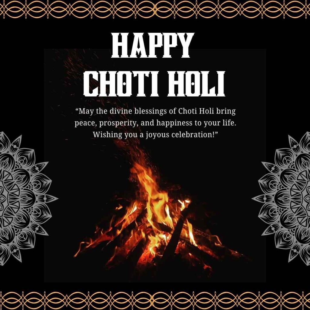 Choti Holi Messages for Loved Ones