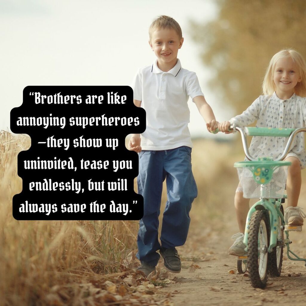 Funny Brother and Sister Quotes