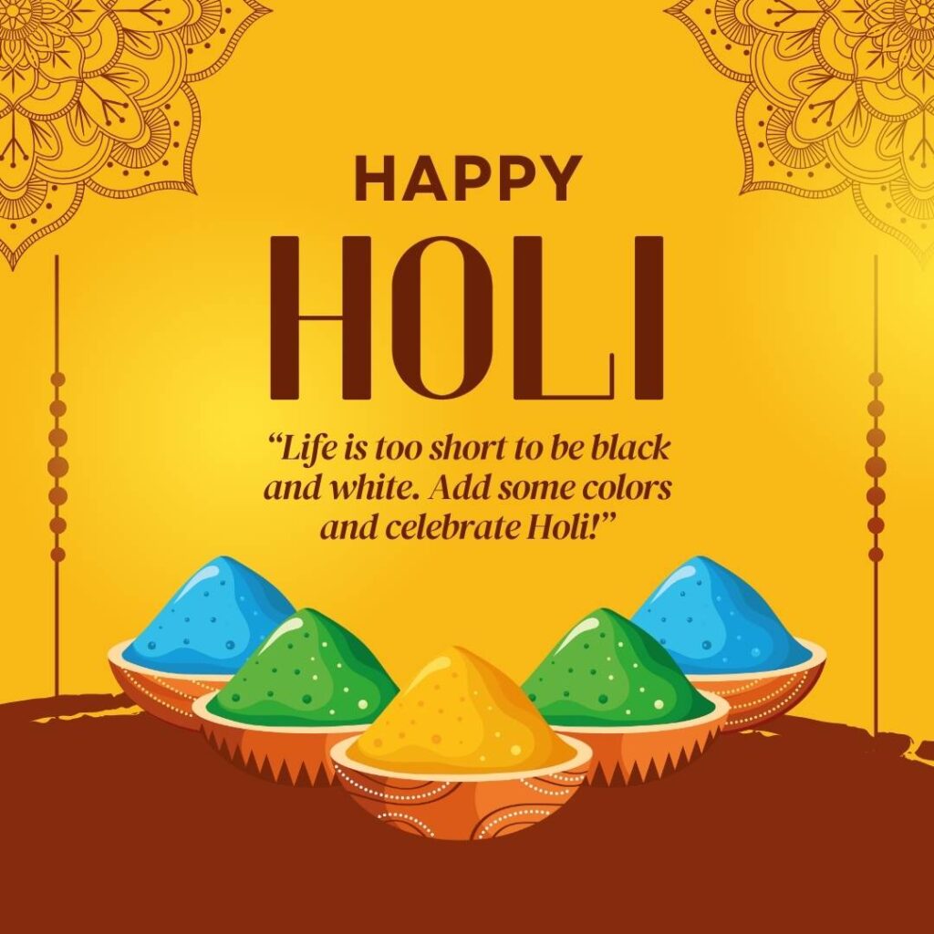 Happy Holi Quotes in English