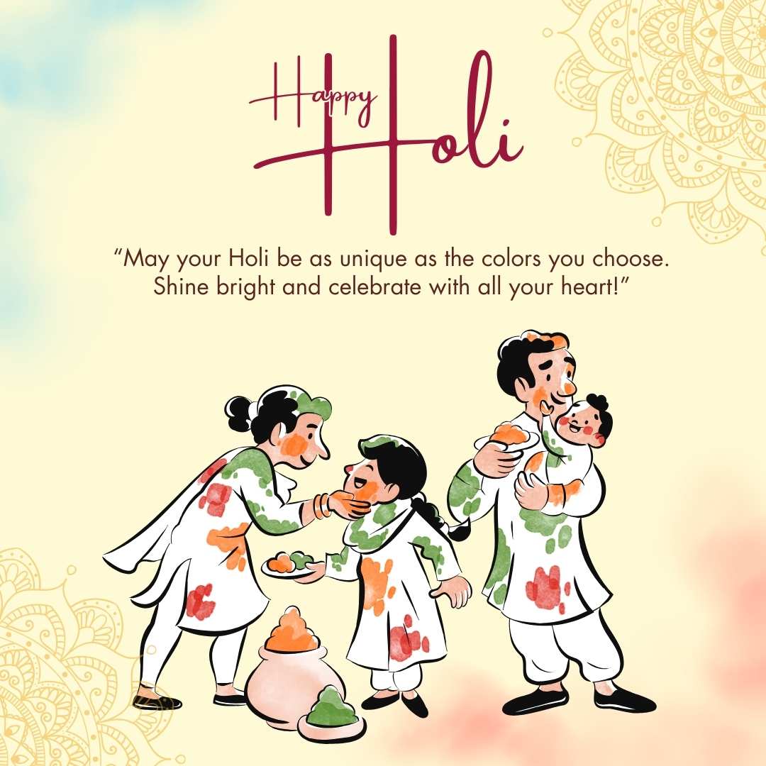 Happy Holi 2025: 50+ Wishes, Messages, Quotes, and Images to Brighten ...