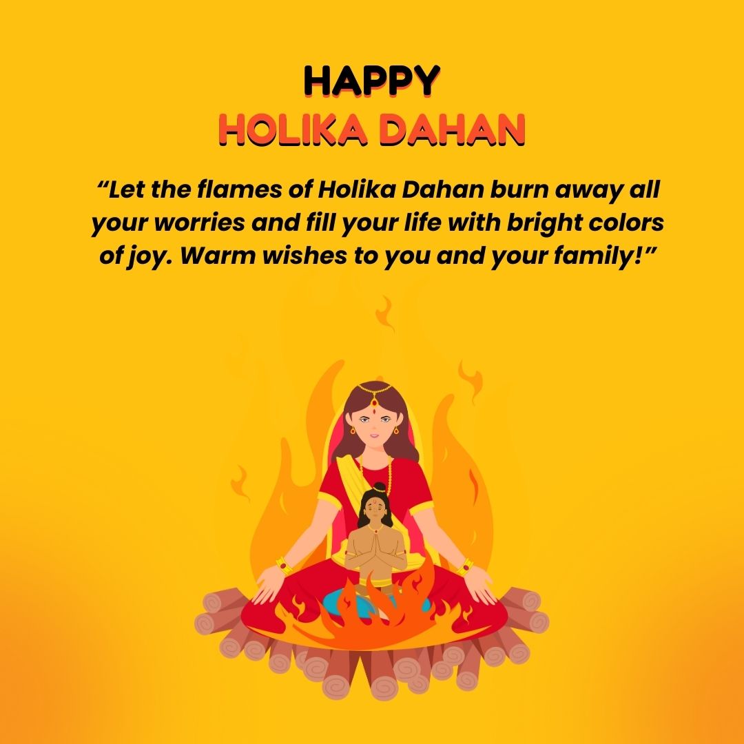 Holika Dahan 2025: Wishes, Messages, Quotes, Status, and Images to ...