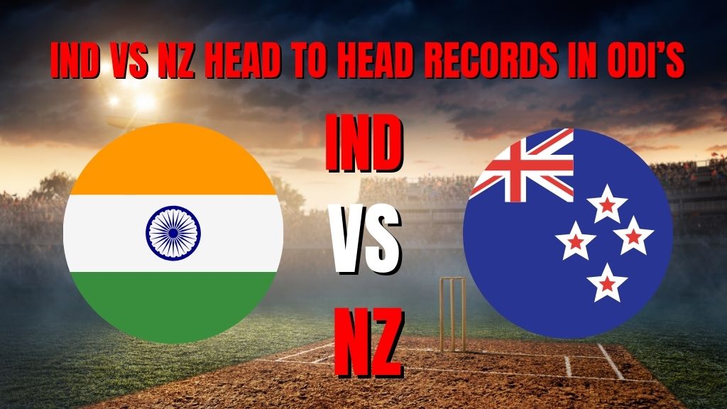 IND vs NZ Head to Head Records in ODI's Key Stats, Players, and Preview for ICC Champions Trophy 2025 Clash India vs New Zealand