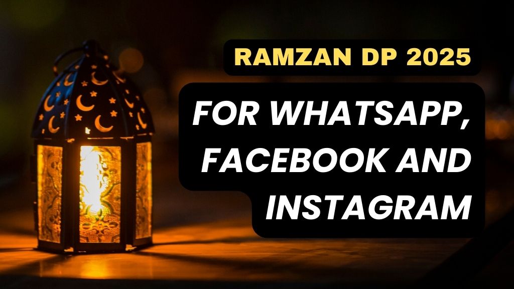 Ramadan DPs 2025 Beautiful and Modern Display Pictures for WhatsApp, Facebook, and Instagram