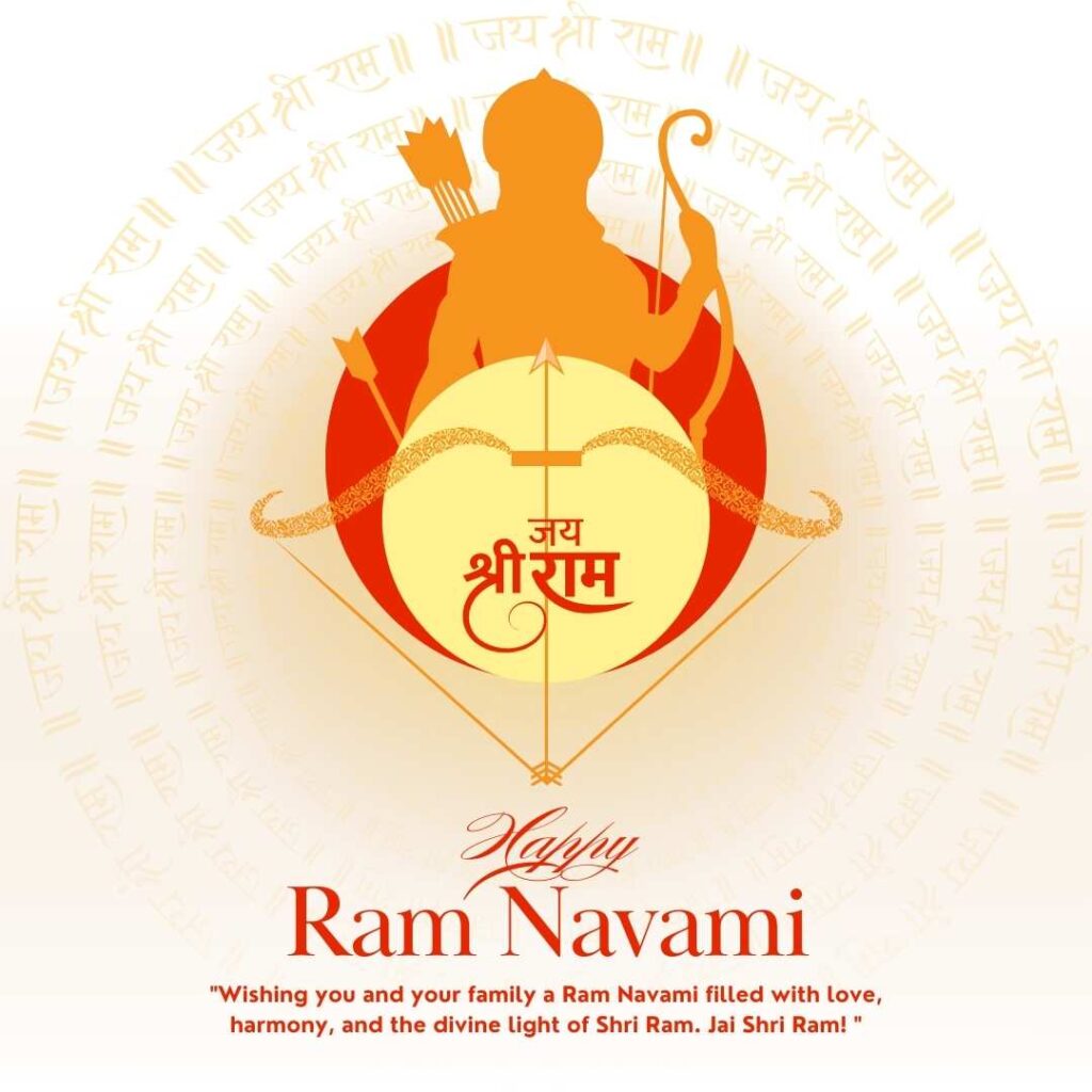 Ram Navami Wishes 2025 - Best Messages in English, Hindi, Marathi & Images 6 Ram Navami Wishes Images & Happy Ram Navami Wishes Images